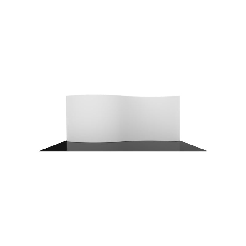 Formulate Master 20ft WSC1 Serpentine Curve Fabric Backwall
