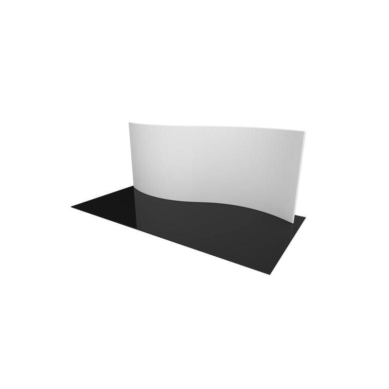 Formulate Master 20ft WSC1 Serpentine Curve Fabric Backwall
