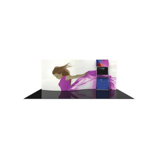 Formulate Master 20ft WSC2 Serpentine Curve Fabric Backwall