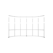 Formulate Master 20ft Horizontal Curve 10ft Tall Fabric Backwall