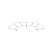 Formulate Master Backwall 2ft Height Extension Hardware