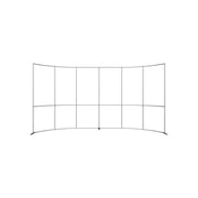 Formulate Master 20ft Horizontal Curve 10ft Tall Fabric Backwall