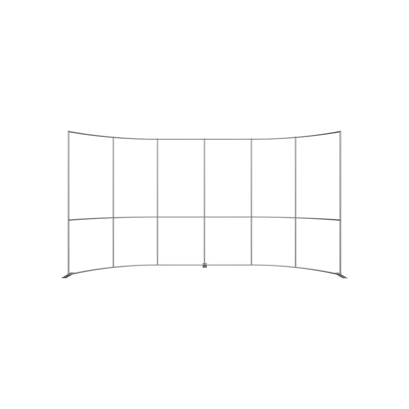 Formulate Master 20ft Horizontal Curve 10ft Tall Fabric Backwall