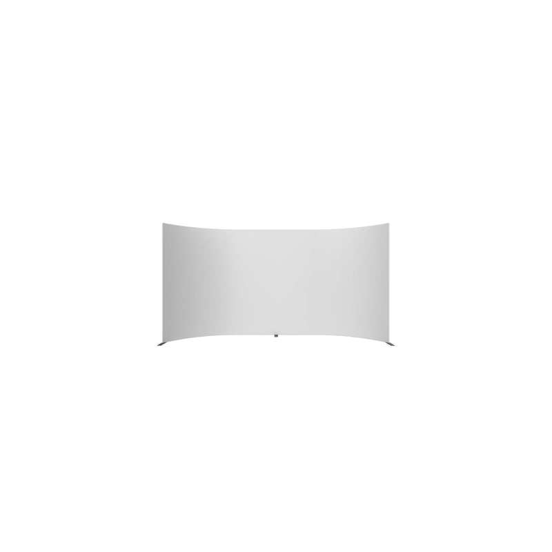 Formulate Master 20ft Horizontal Curve 10ft Tall Fabric Backwall