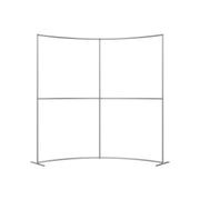 Formulate Master 8ft Horizontal Curve Fabric Backwall