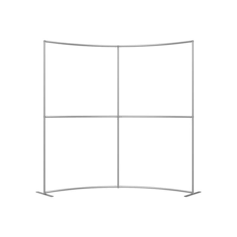 Formulate Master 8ft Horizontal Curve Fabric Backwall