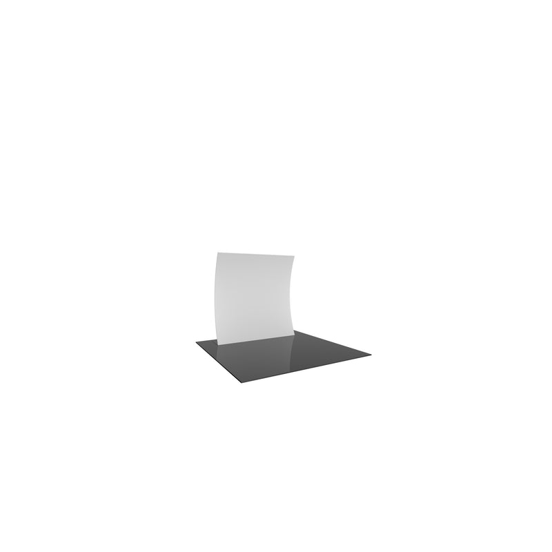 Formulate Master 8ft Vertical Curve Fabric Backwall