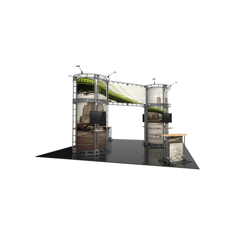 Gemini Orbital Express Truss 20x20 Modular Island Exhibit