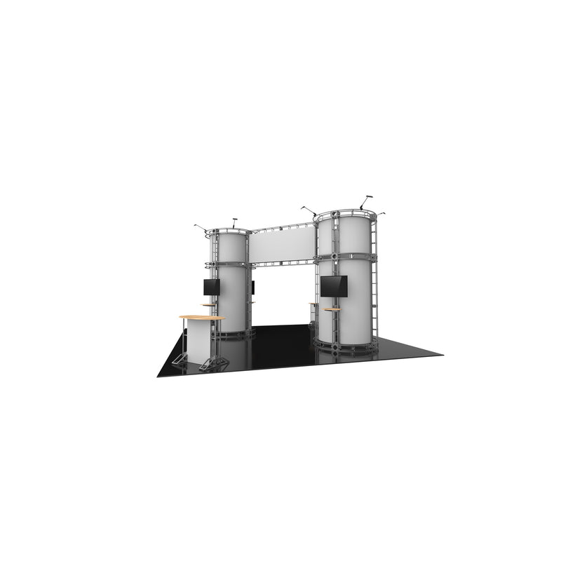 Gemini Orbital Express Truss 20x20 Modular Island Exhibit