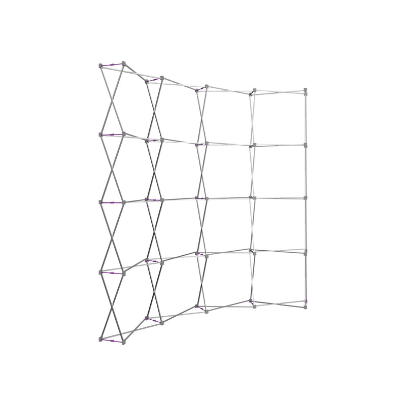 Hopup 10ft Curved Extra Tall Tension Fabric Display