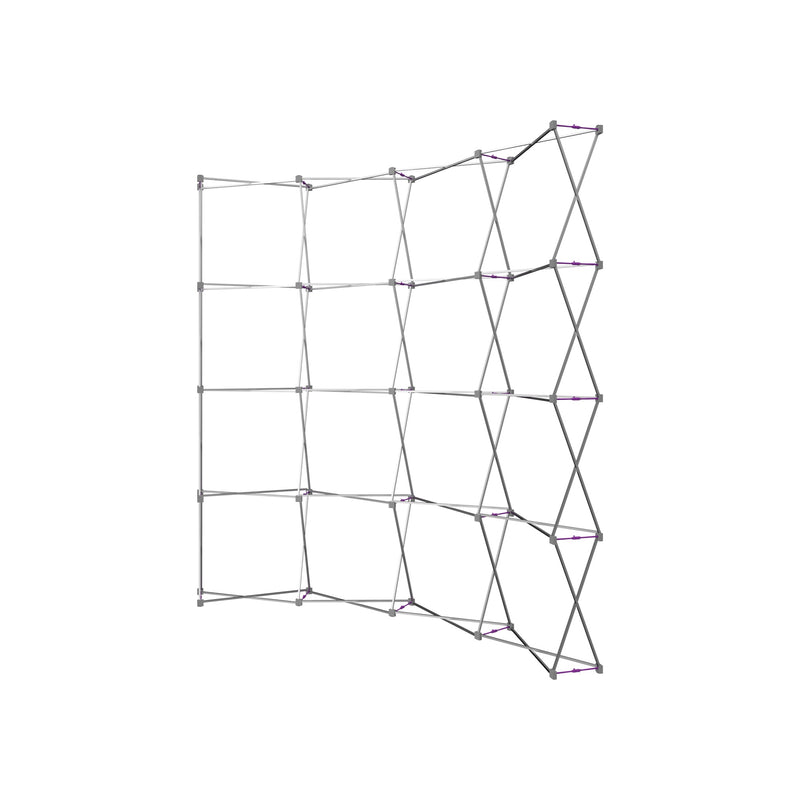 Hopup 10ft Curved Extra Tall Tension Fabric Display