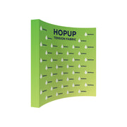 Hopup 10ft Curved Extra Tall Tension Fabric Display