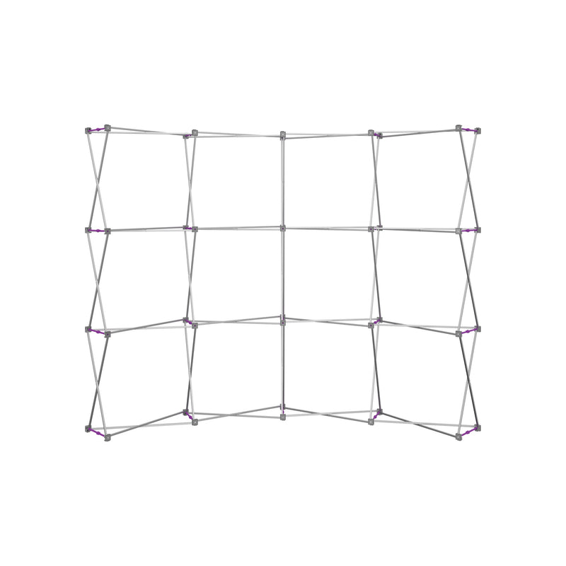 Hopup 10ft Curved Full Height Tension Fabric Display
