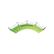 Hopup 10ft Curved Full Height Tension Fabric Display