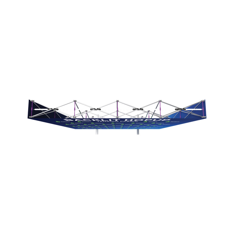 Hopup 10ft Backlit Straight Tension Fabric Display