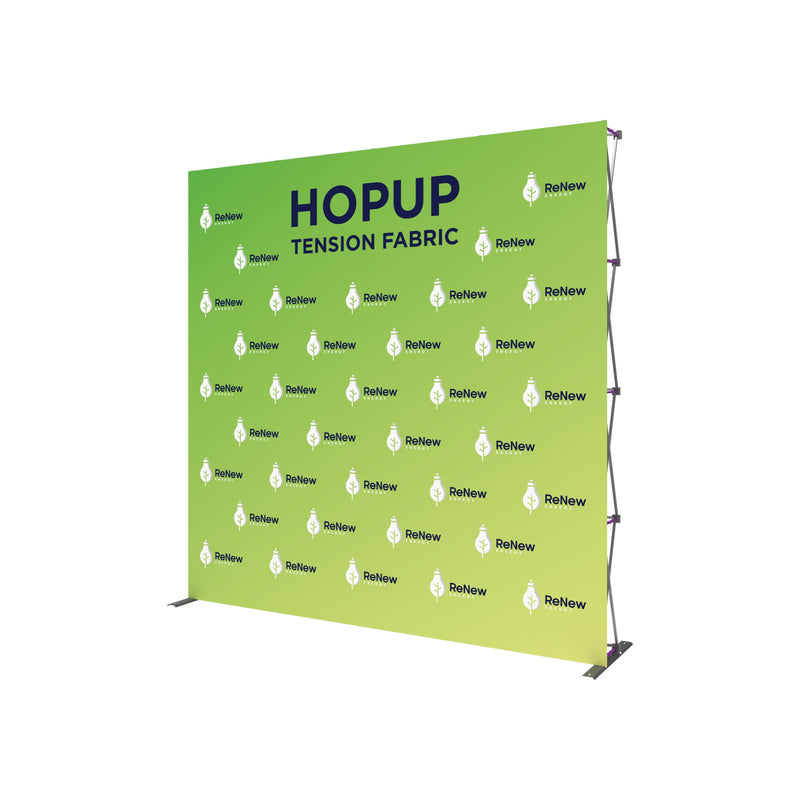 Hopup 10ft Straight Extra Tall Tension Fabric Display
