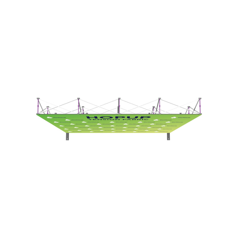 Hopup 10ft Straight Extra Tall Tension Fabric Display