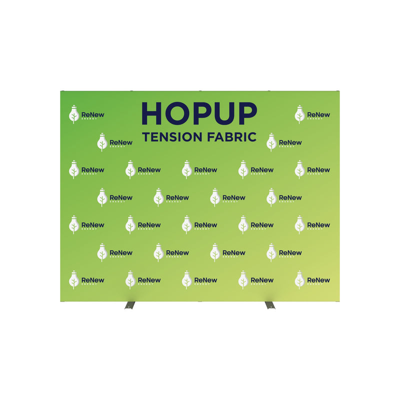 Hopup 10ft Straight Full Height Tension Fabric Display