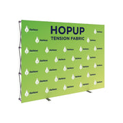 Hopup 10ft Straight Full Height Tension Fabric Display