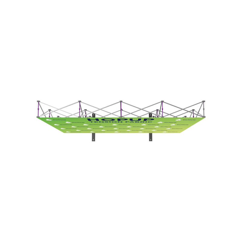 Hopup 10ft Straight Full Height Tension Fabric Display