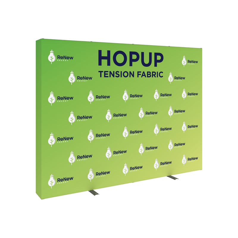 Hopup 10ft Straight Full Height Tension Fabric Display