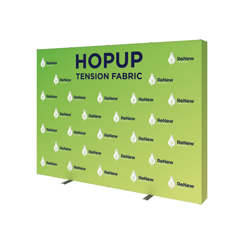 Hopup 10ft Straight Full Height Tension Fabric Display