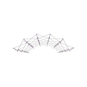 Hopup 13ft Curved Extra Tall Tension Fabric Display