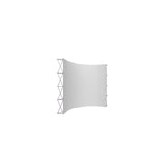 Hopup 13ft Curved Extra Tall Tension Fabric Display