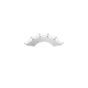 Hopup 13ft Curved Extra Tall Tension Fabric Display