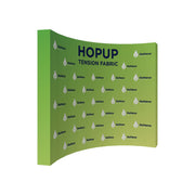 Hopup 13ft Curved Extra Tall Tension Fabric Display