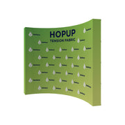 Hopup 13ft Curved Extra Tall Tension Fabric Display