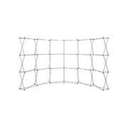 Hopup 15ft Curved Full Height Tension Fabric Display