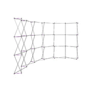 Hopup 15ft Curved Full Height Tension Fabric Display
