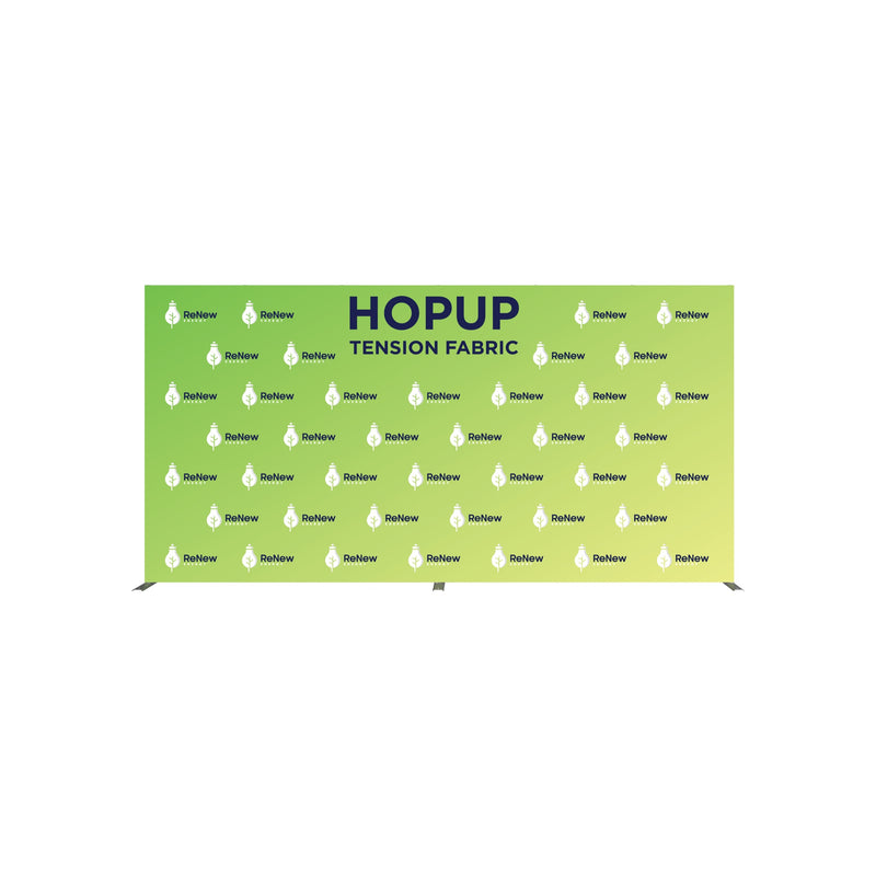 Hopup 15ft Straight Full Height Tension Fabric Display