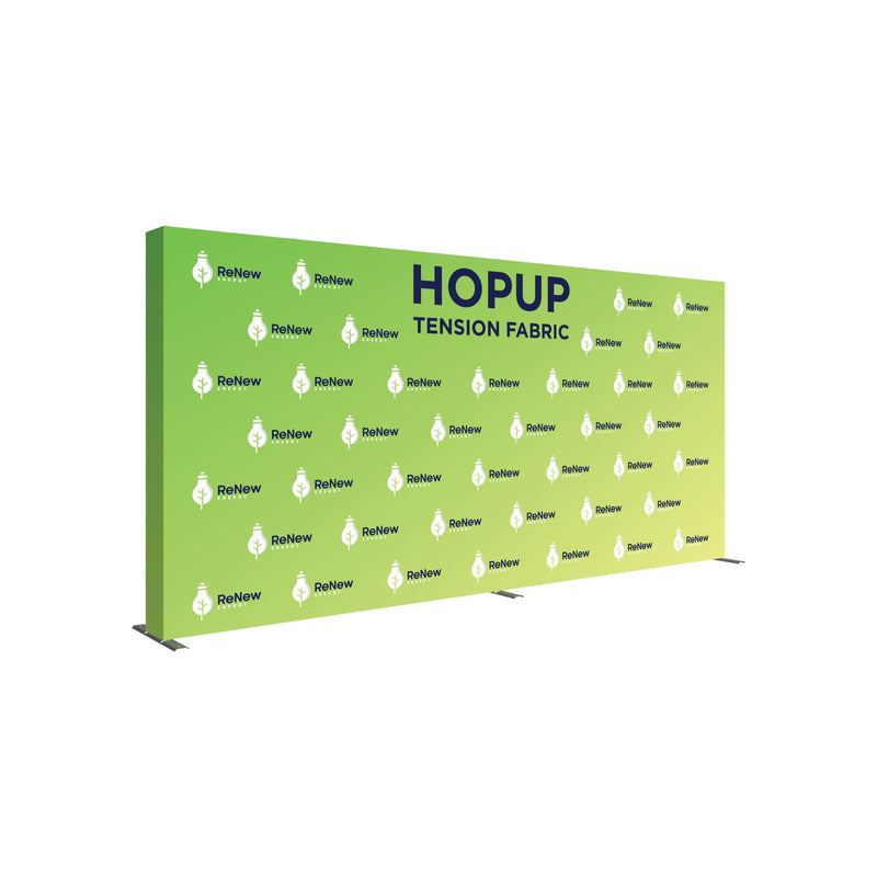 Hopup 15ft Straight Full Height Tension Fabric Display