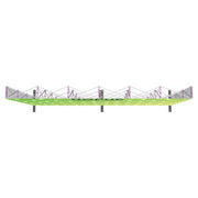 Hopup 15ft Straight Full Height Tension Fabric Display