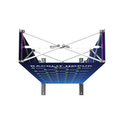 Hopup 2.5ft Backlit Straight Full Height Tension Fabric Display Kit