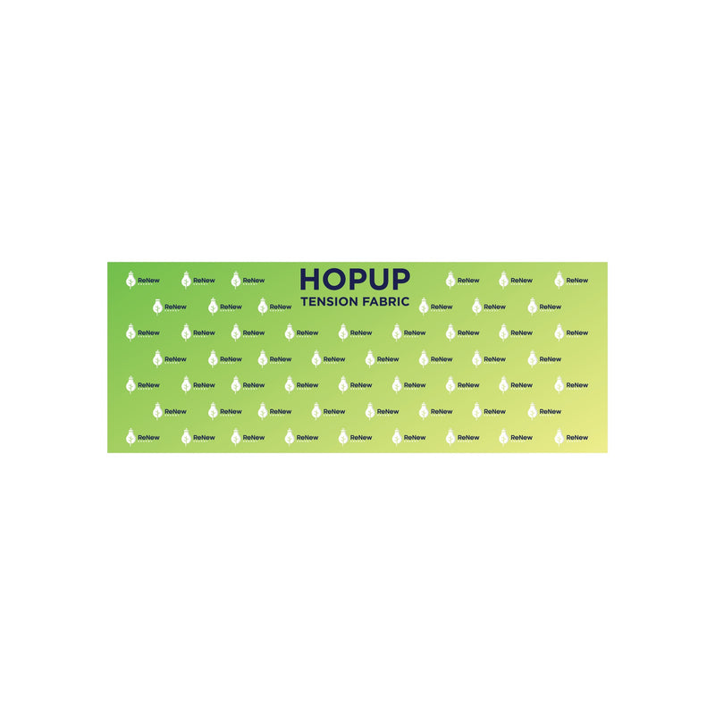 Hopup 20ft Straight Full Height Tension Fabric Display