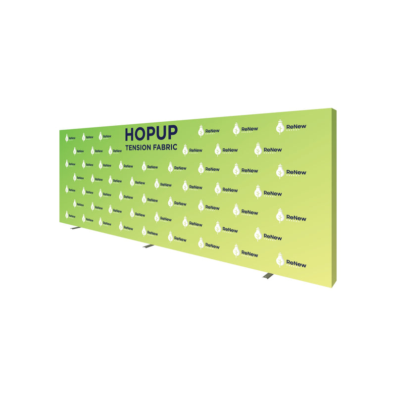 Hopup 20ft Straight Full Height Tension Fabric Display