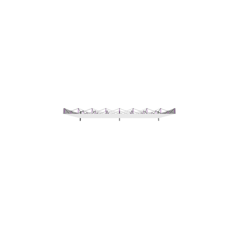 Hopup 20ft Straight Full Height Tension Fabric Display