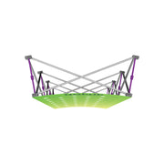 Hopup 2.5ft Straight Full Height Tension Fabric Display