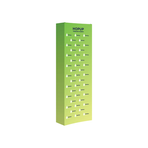 Hopup 2.5ft Straight Full Height Tension Fabric Display