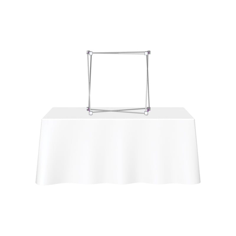 Hopup 2.5ft Straight Tabletop Tension Fabric Display