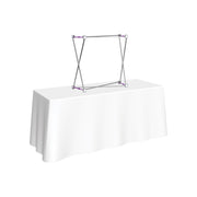 Hopup 2.5ft Straight Tabletop Tension Fabric Display
