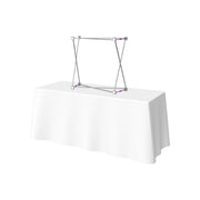Hopup 2.5ft Straight Tabletop Tension Fabric Display