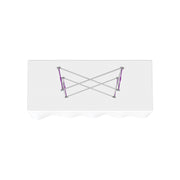 Hopup 2.5ft Straight Tabletop Tension Fabric Display