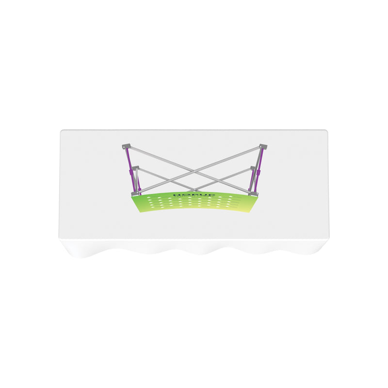 Hopup 2.5ft Straight Tabletop Tension Fabric Display