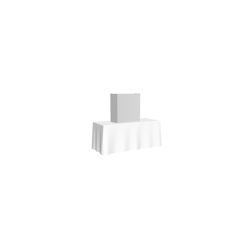 Hopup 2.5ft Straight Tabletop Tension Fabric Display