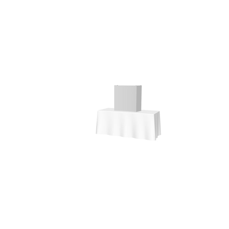 Hopup 2.5ft Straight Tabletop Tension Fabric Display