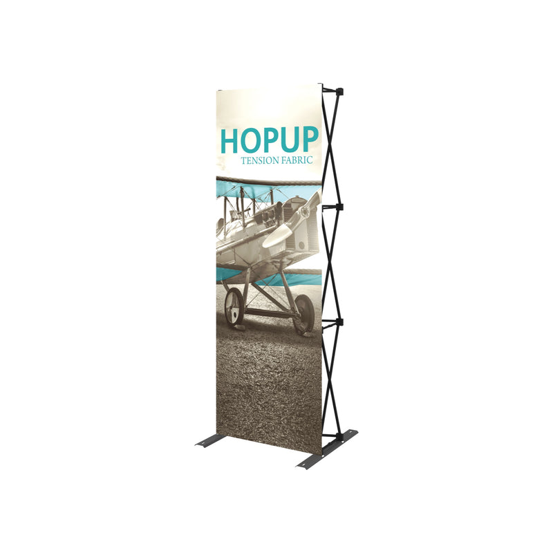 Hopup 2.5ft Straight Tabletop Tension Fabric Display